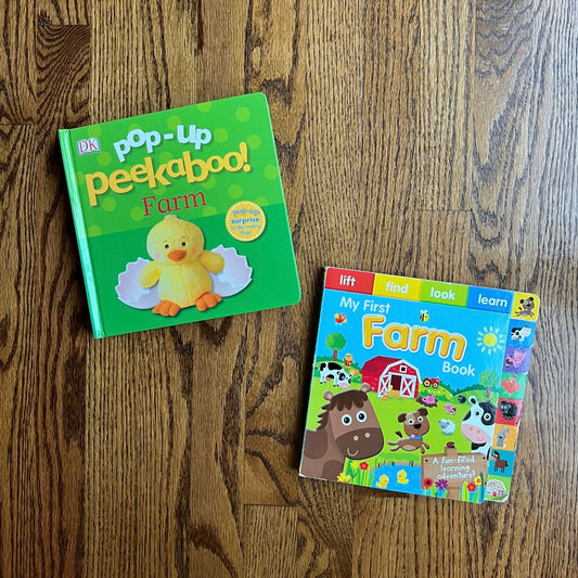 Seller #115 - Farm Book Bundle for Babies / Toddlers, GUC