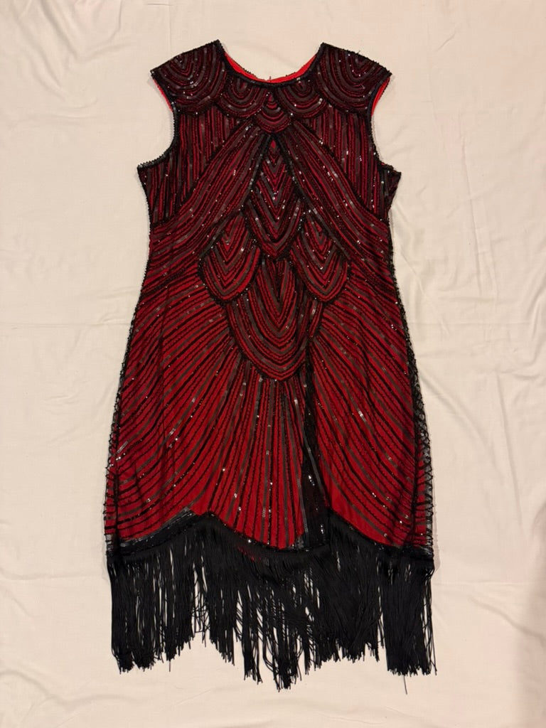 Seller #142 Women's 3XL flapper costume & accessories