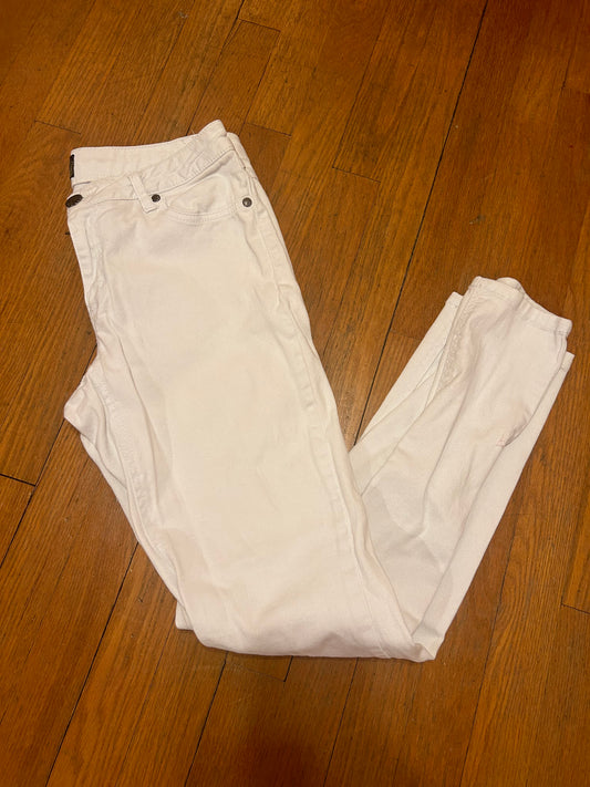 Size 10 white skinny jeans VGUC 45227