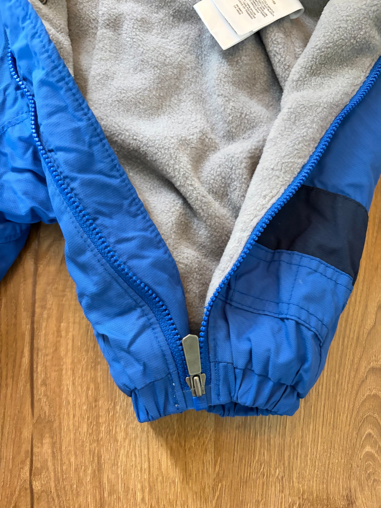 #6 - Columbia Boys Blue Snowsuit - 6 months