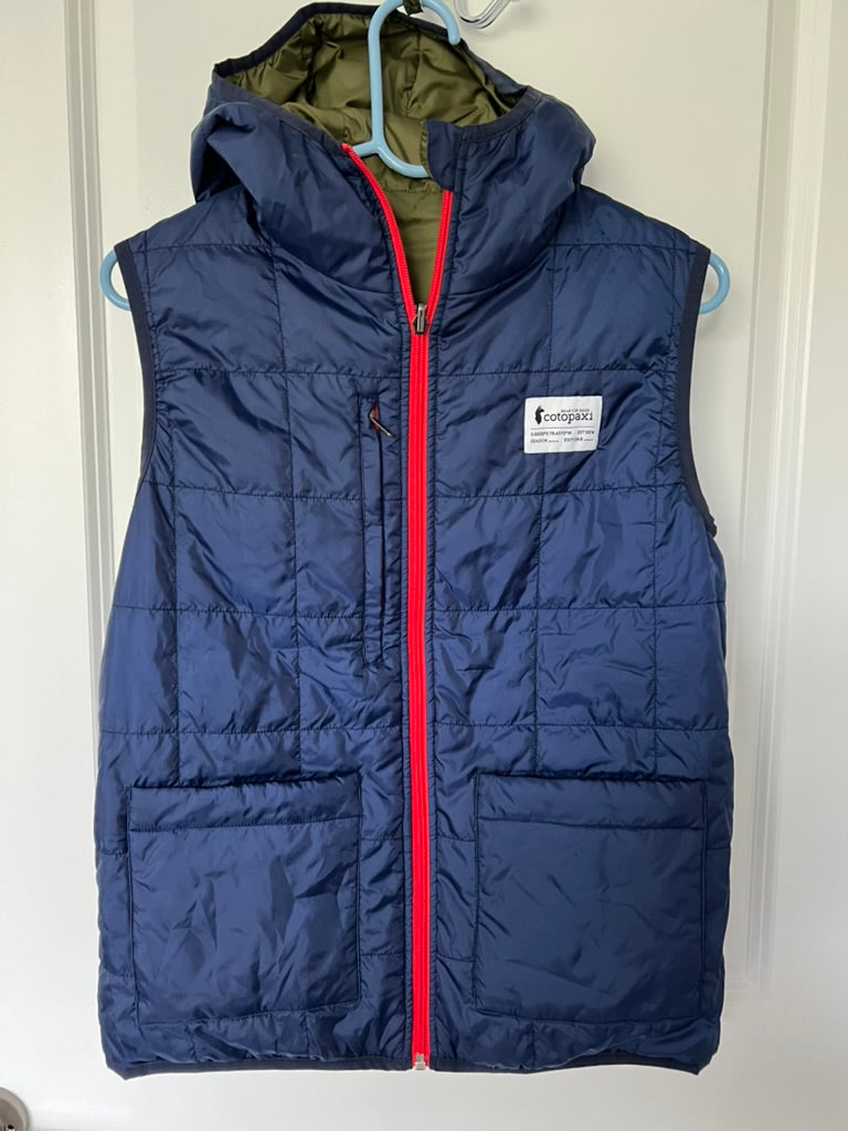 Seller #76 - Cotopaxi Women's Vest Teca Calido - Hooded - Reversible- Size Small