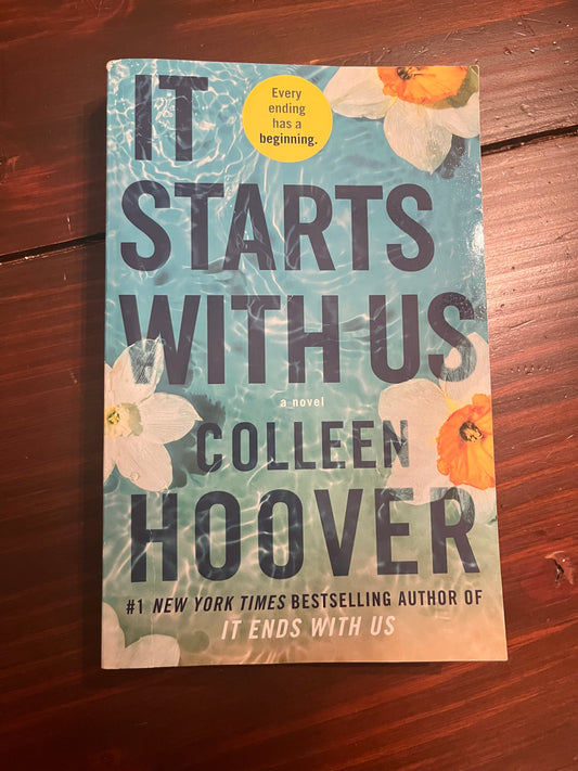 REDUCED: It starts with us -Colleen Hoover