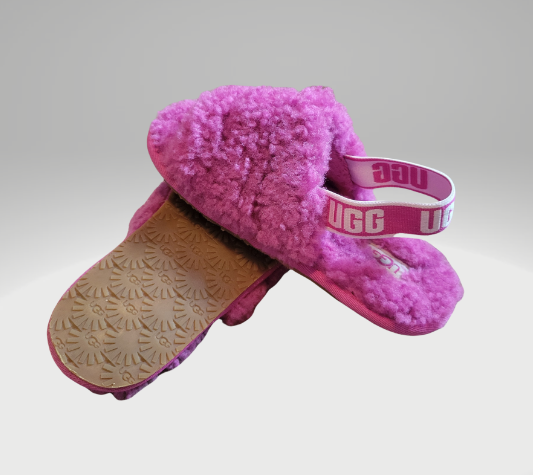 Ugg Pink Slippers Size 12C