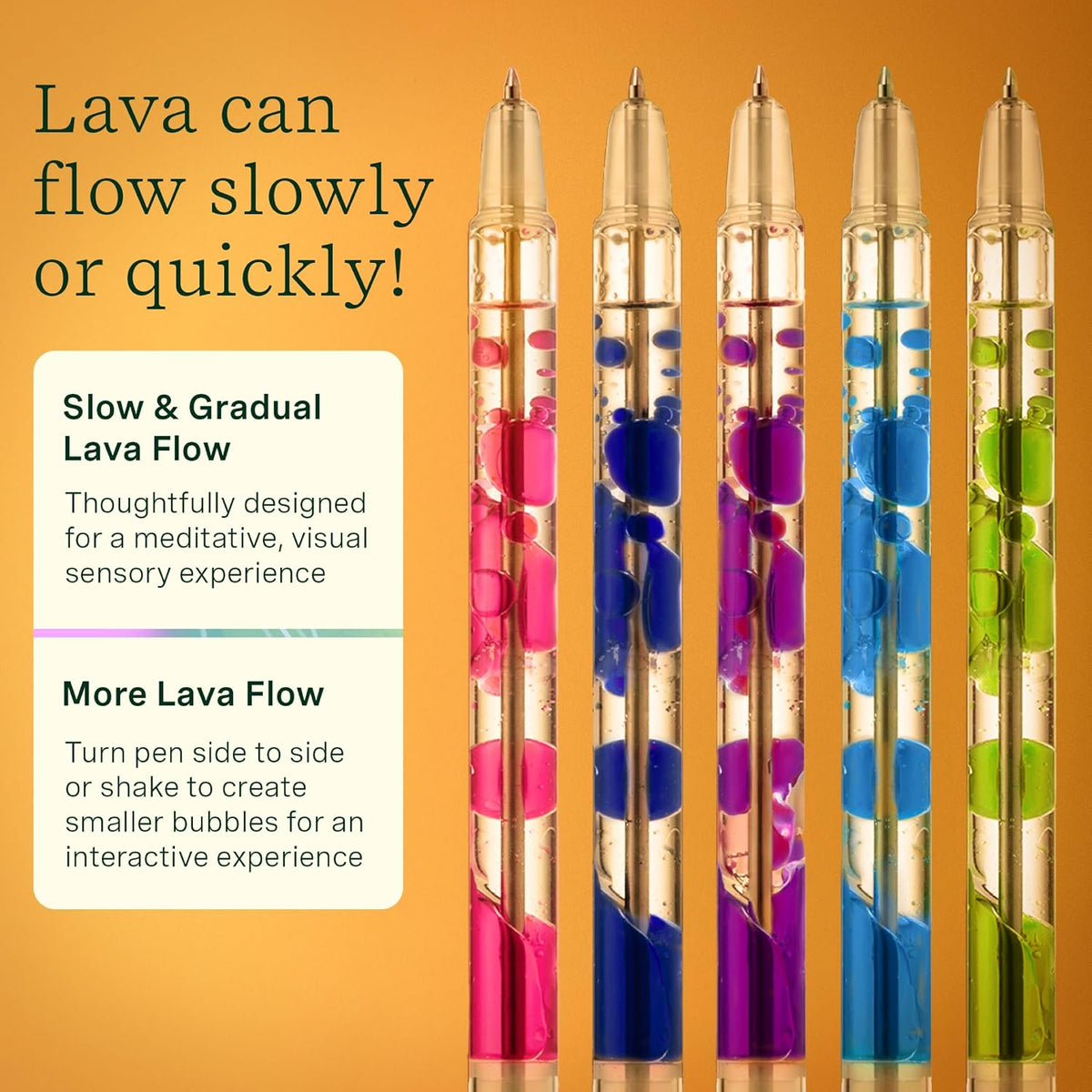 #34 NEW Lifelines Scented Lava Pen Set of 5