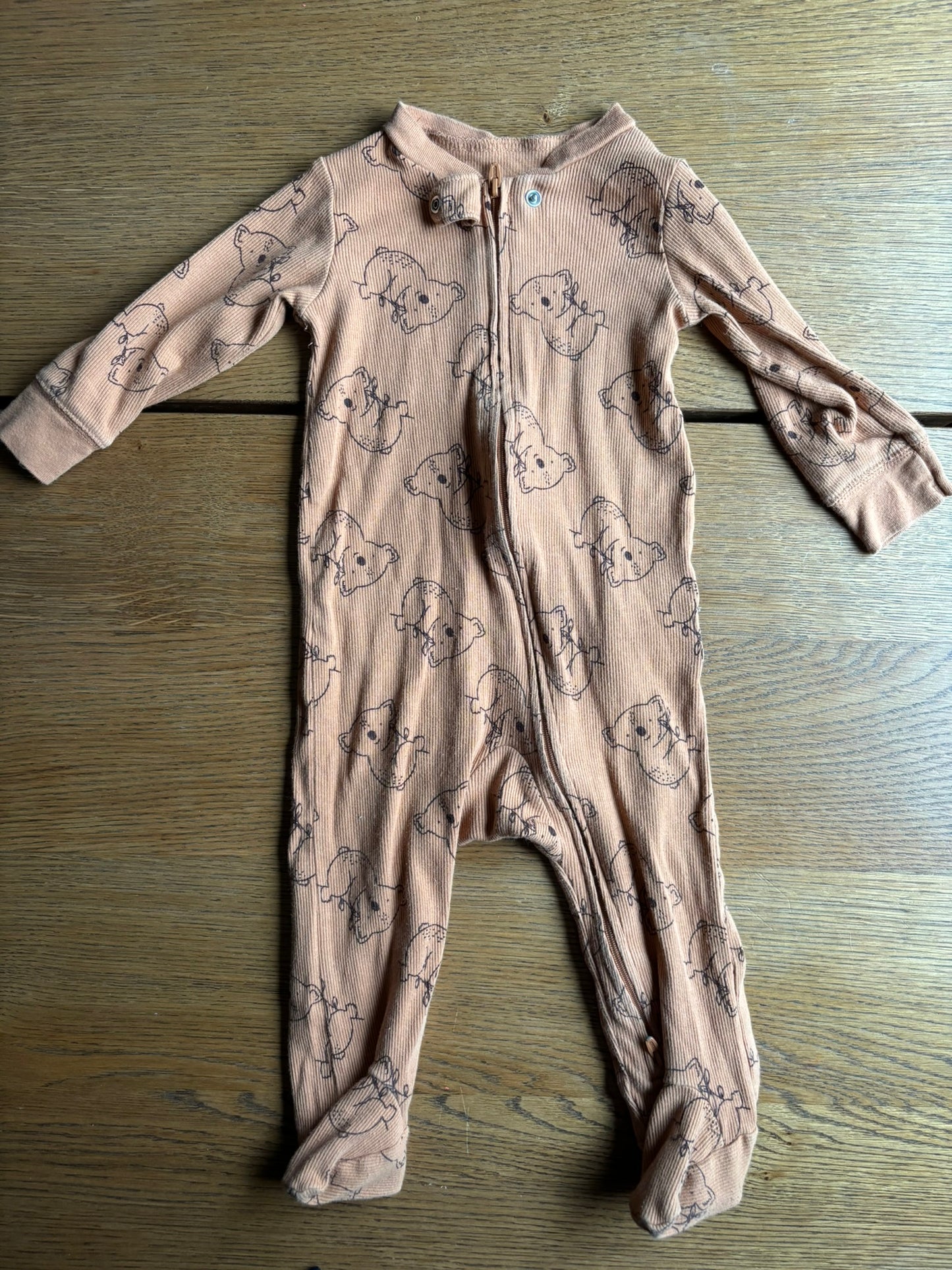 45236 (Kenwood) // Carter's 9M double zip koala footed pajama