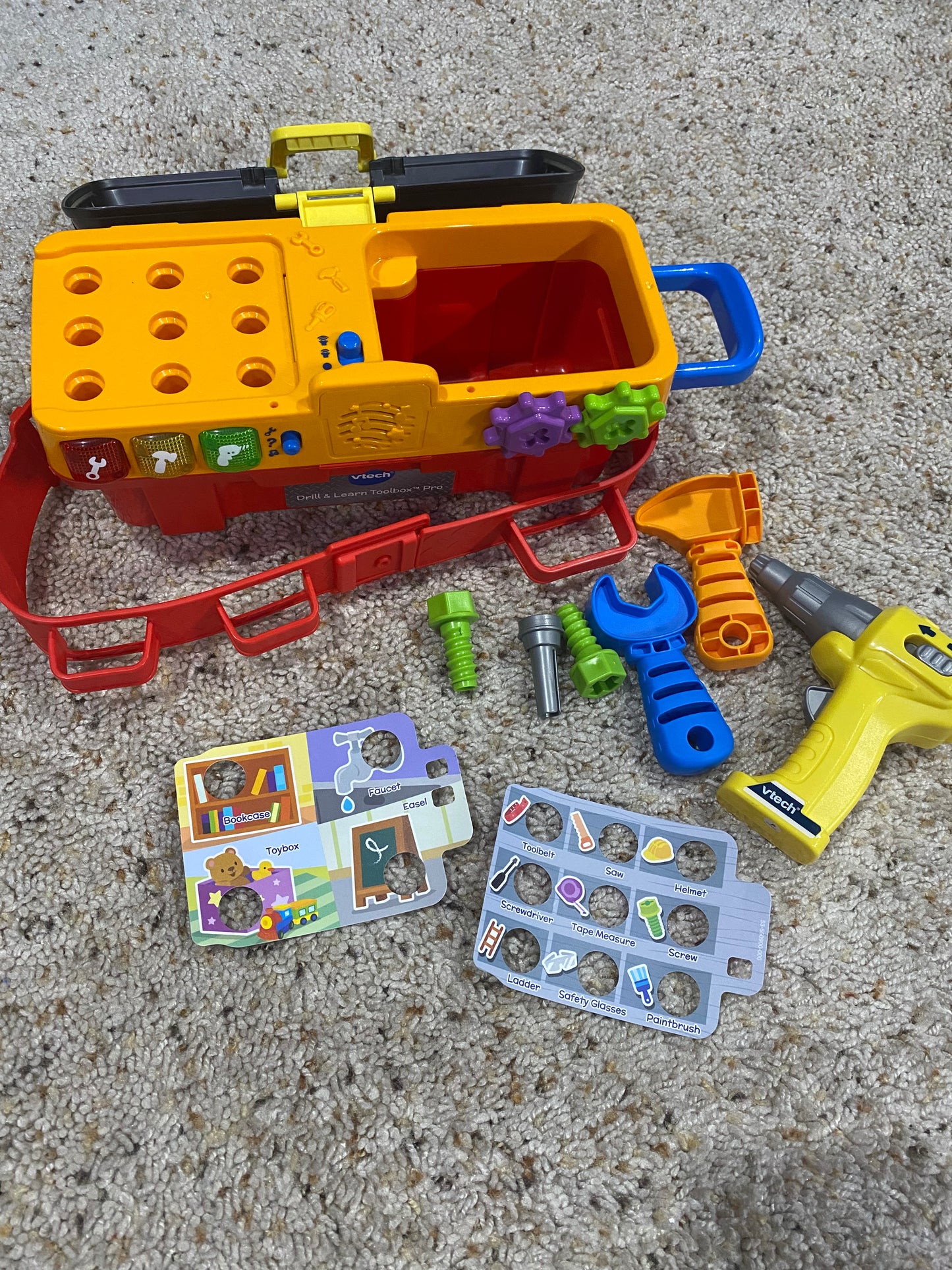 Vtech play tool box with sounds.