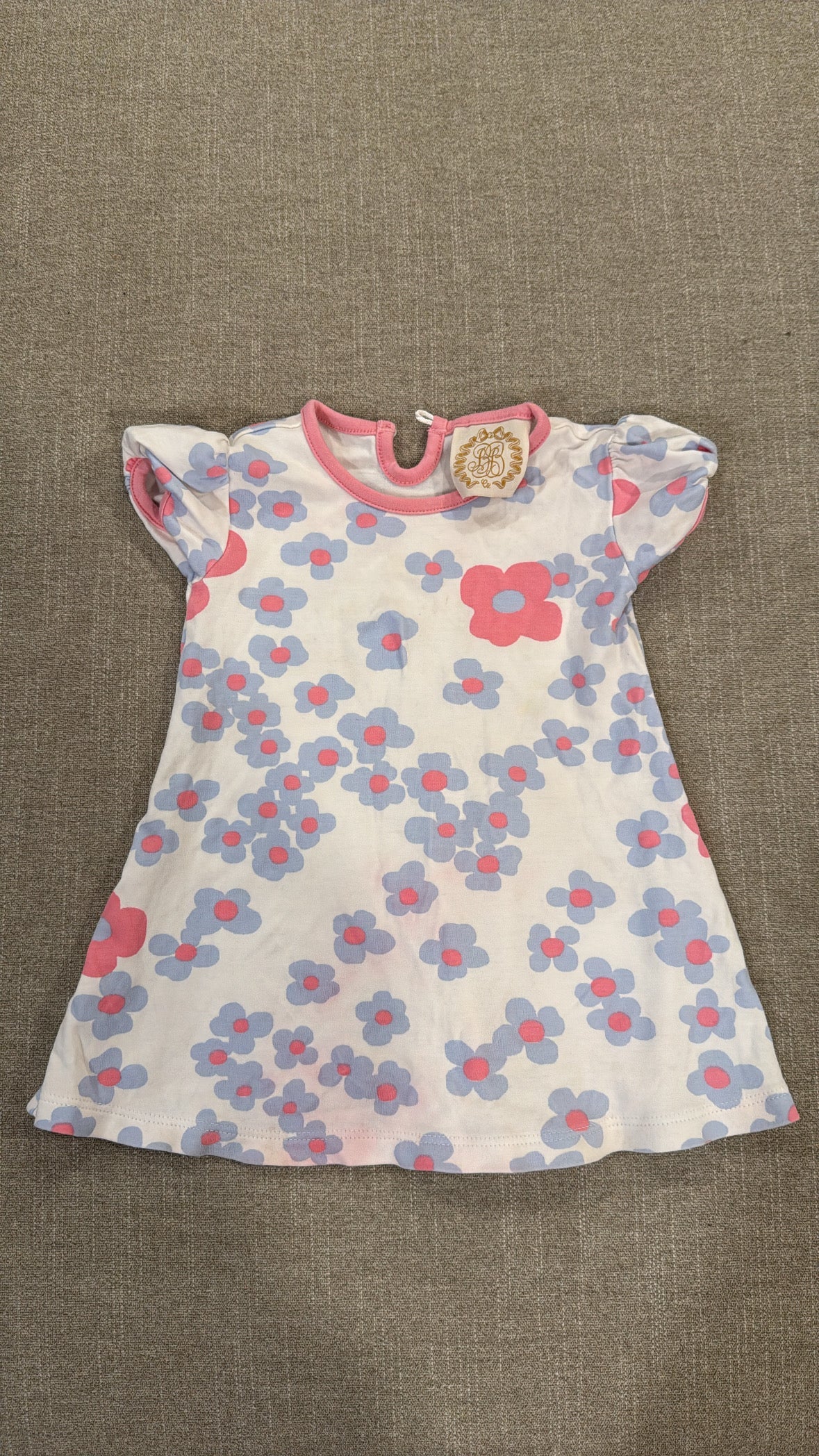 #145 Carters daisy & bee sleeper Girls 3 mth EUC