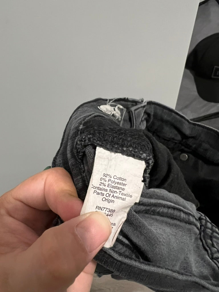 Seller #76 - Madewell Cali Demi-Boot Jeans in Edmunds Wash: Raw-Hem Edition Size 25 Black