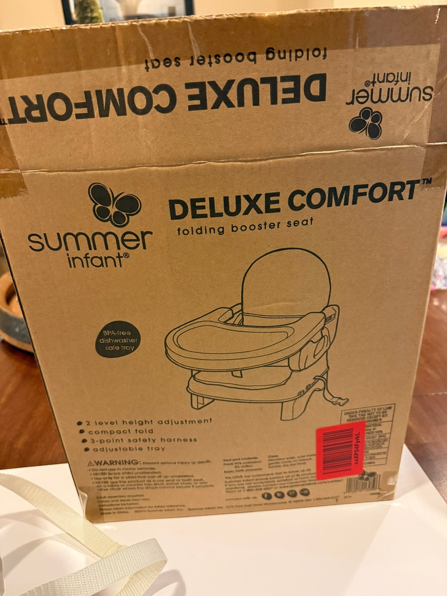 179 "Reduced" Summer Deluxe Comfort Folding Booster Seat