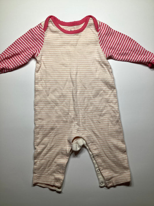 #129 Baby Gap 3-6m Pink Stripe
