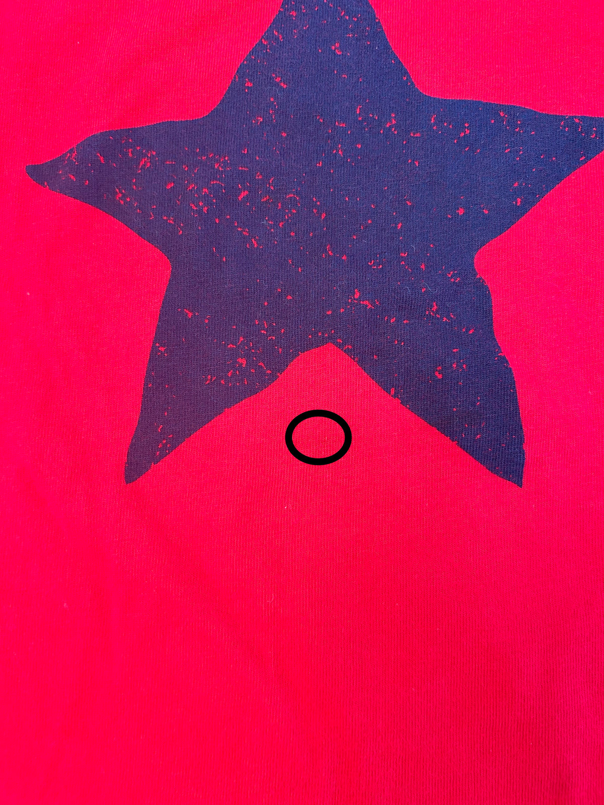 #197 Hanna Andersson Boys	Size 3 (90) Red & Navy Star Printed Raglan Top & Navy Pants Outfit