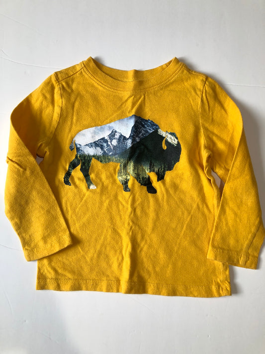 REDUCED PRICE 2 t boy long sleeve yellow