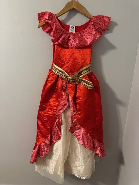 Seller #141 Red Gold Princess Dress size 9/10 Elena of Avalor