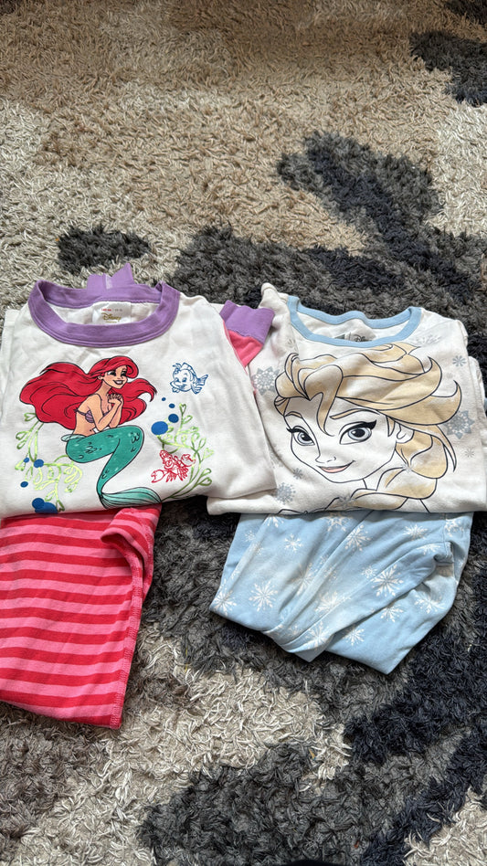 #74-Hanna Andersson Ariel * GAP Frozen PJs