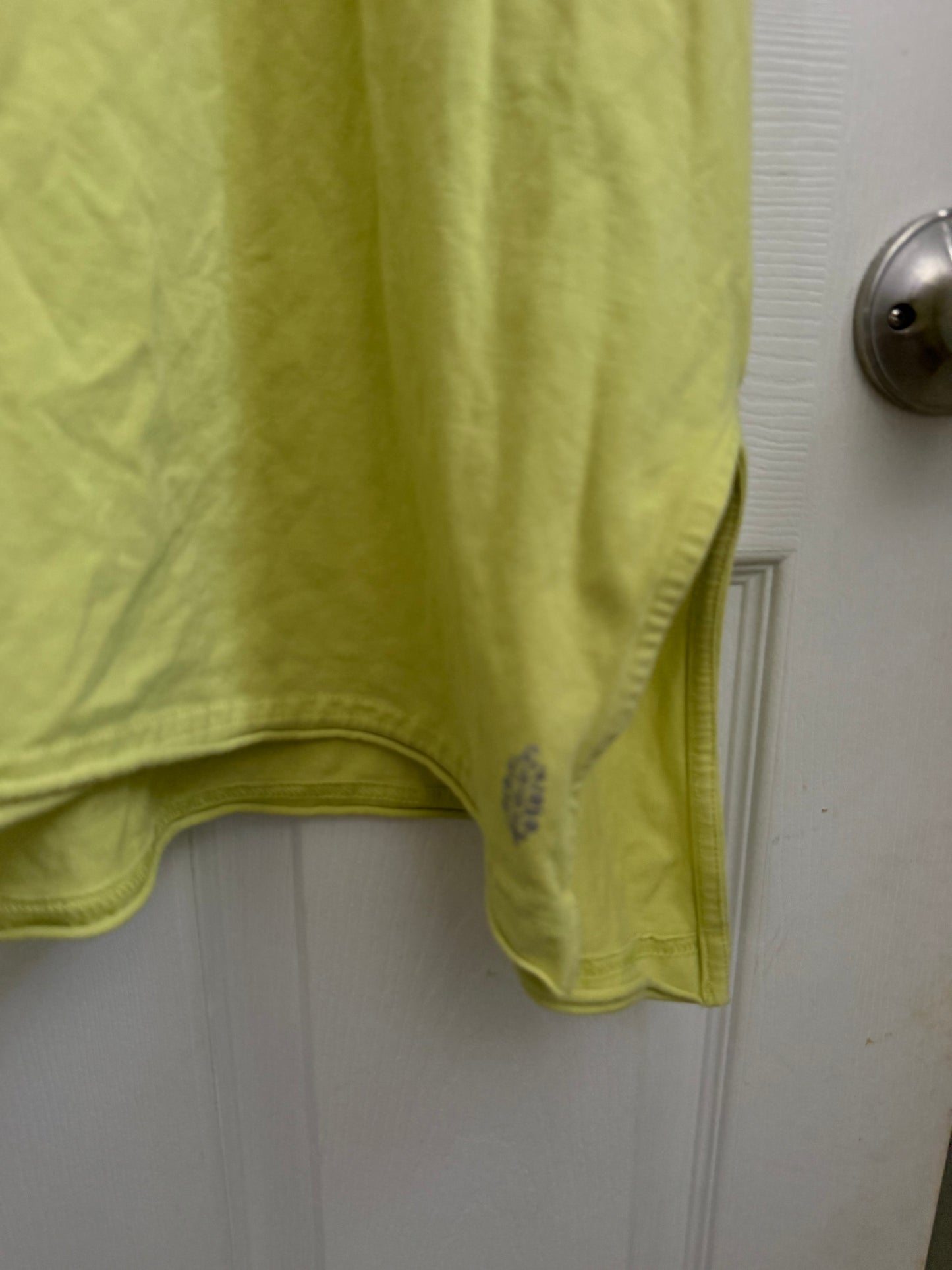 Seller #94 Womens Medium Free People Reversable Set in Yellow/ green