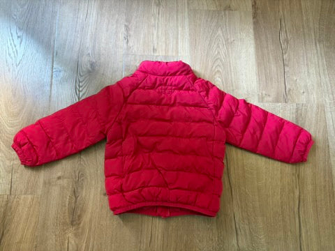 #6 - Wonder Nation Boys Red Lightweight Puffy Jacket - 2T