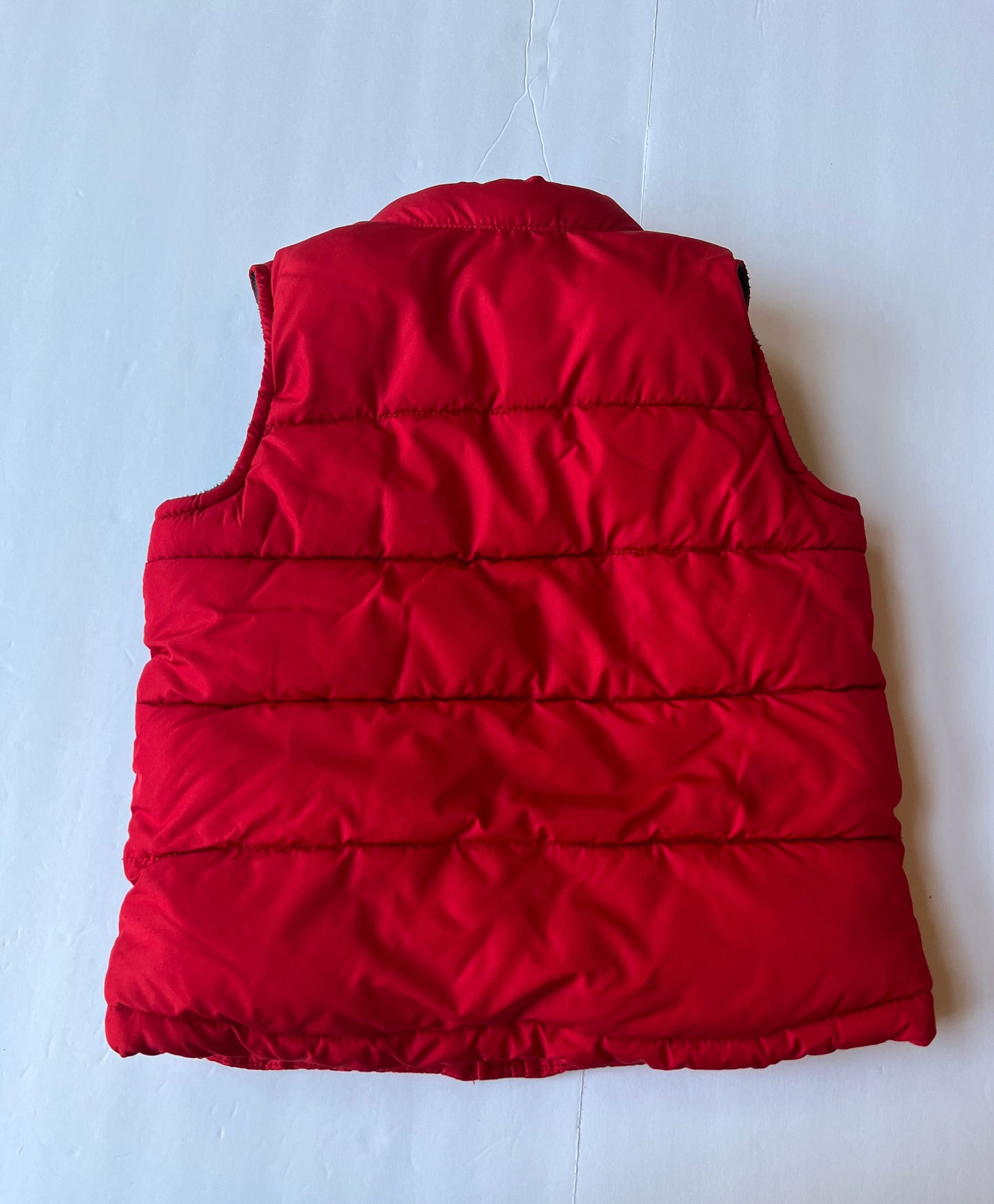 #180 Boys 4T Old Navy EUC Red Puffer Vest Maybe worn once