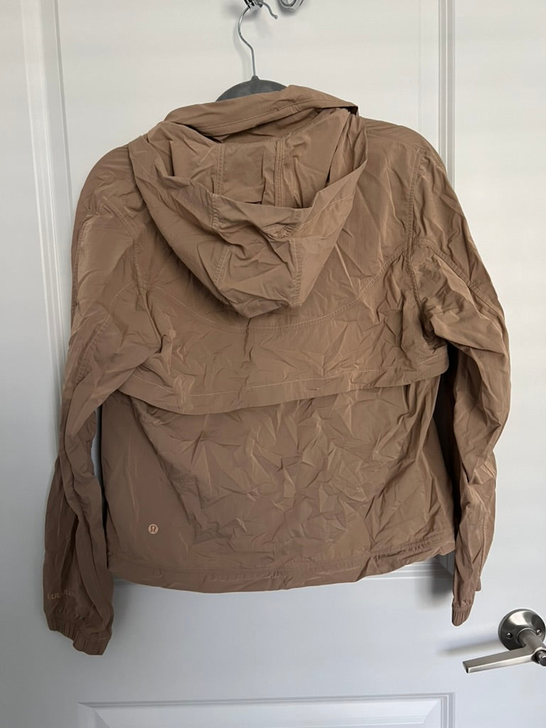 Seller #76 - Lululemon Lightweight Hooded Jacket - Bleached Apricot - Size 6