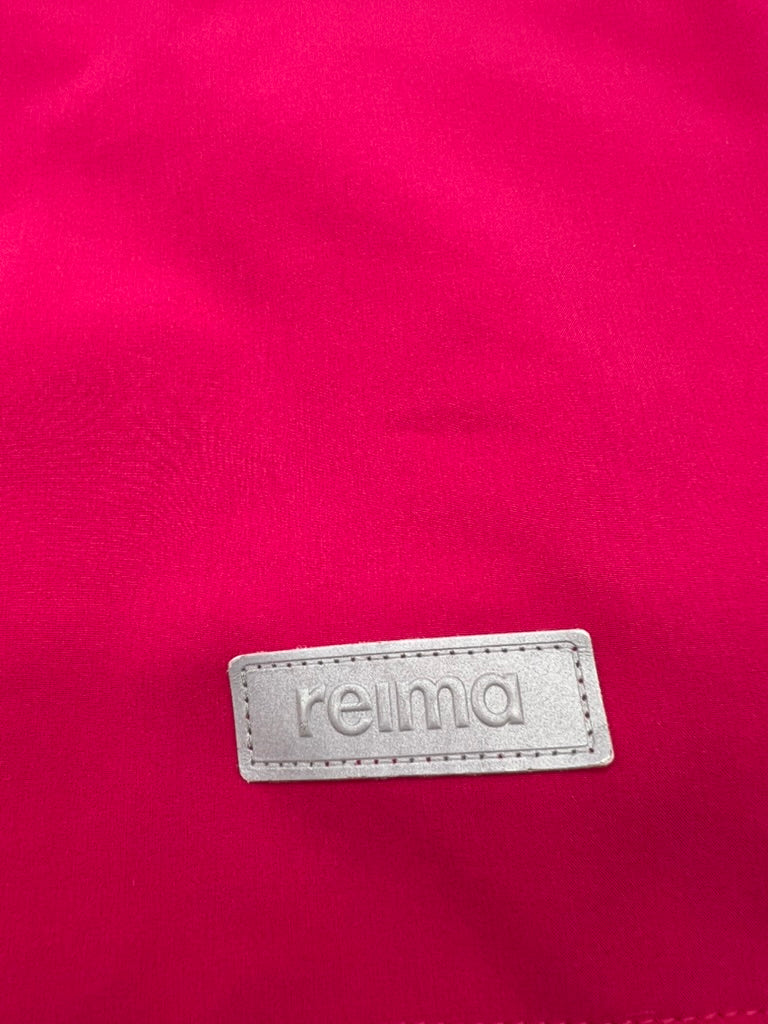 Seller #76 - Reima Softshell Removable Hood Full Zip Jacket - Pink - Size 10 Youth