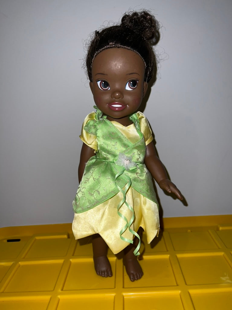 Seller #76 - Disney Store TIANA - Toddler Doll - Princess and The Frog