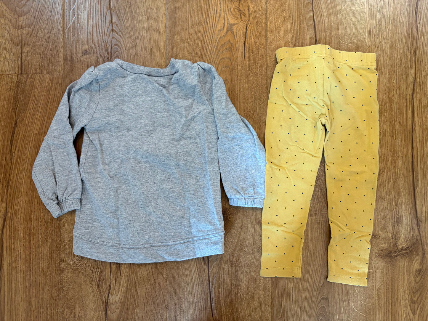 #6 -  Carters Simple Joys Girls Love Outfit - 2T