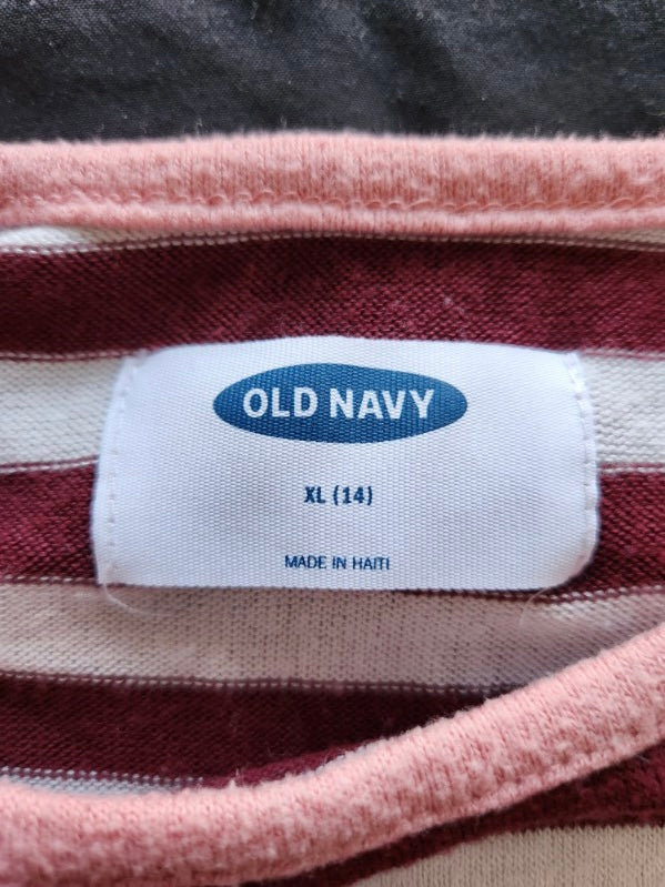 Girls Old Navy Long sleeve Tee Size XL (14)