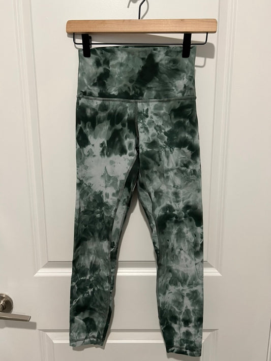 Seller #76 - Lululemon Align High-Rise Pant 25" Diamond Dye Starlight Smoked Spruce Size 4