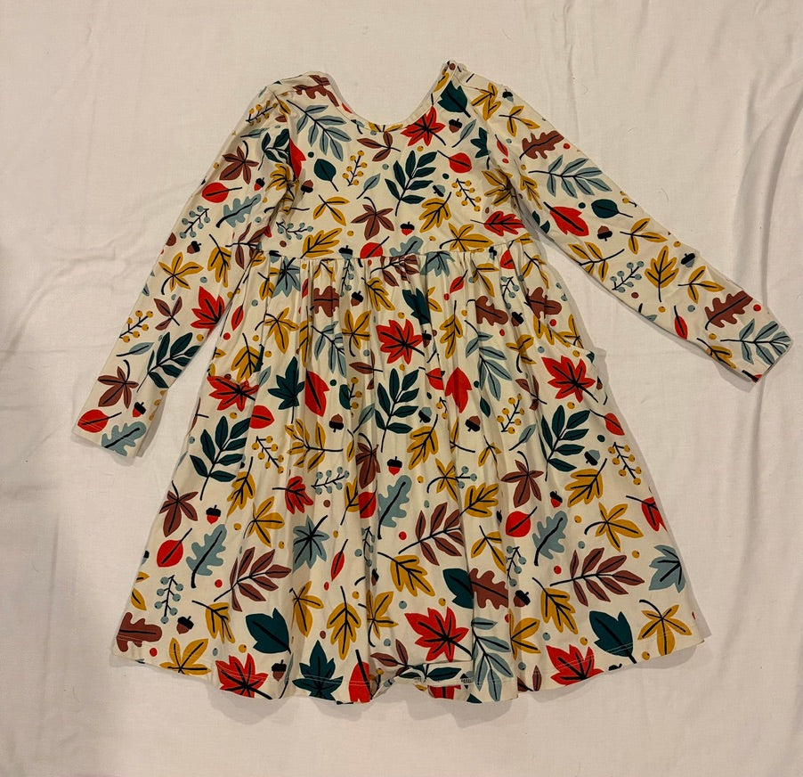 Seller #142 Hannah Anderson Girls size 8 Fall Leaf dress