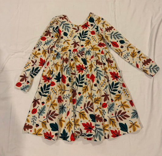 Seller #142 Hannah Anderson Girls size 8 Fall Leaf dress