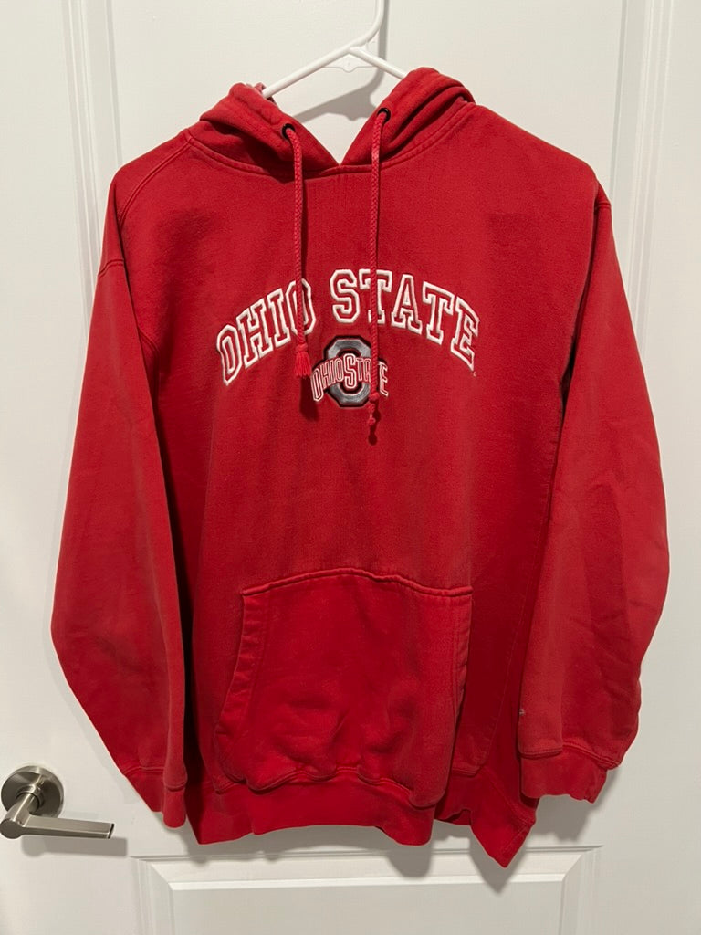 Seller #76 - The Ohio State University Hoodie Vintage Red Size Medium