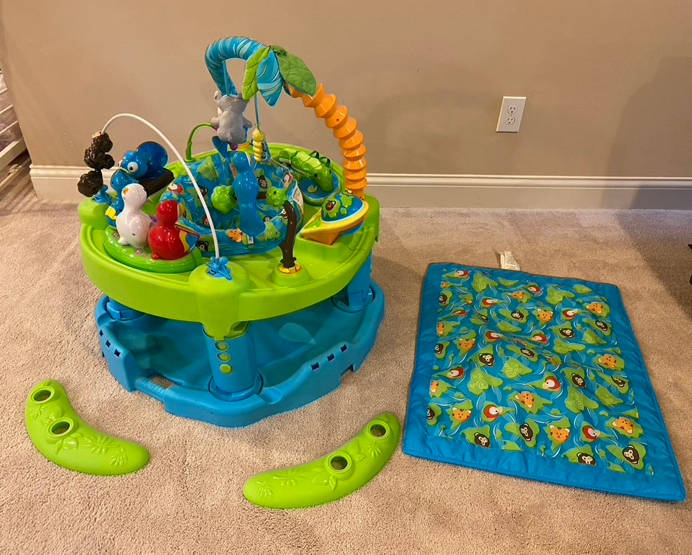 77A Evenflo Exersaucer Triple Fun-Life in the Amazon