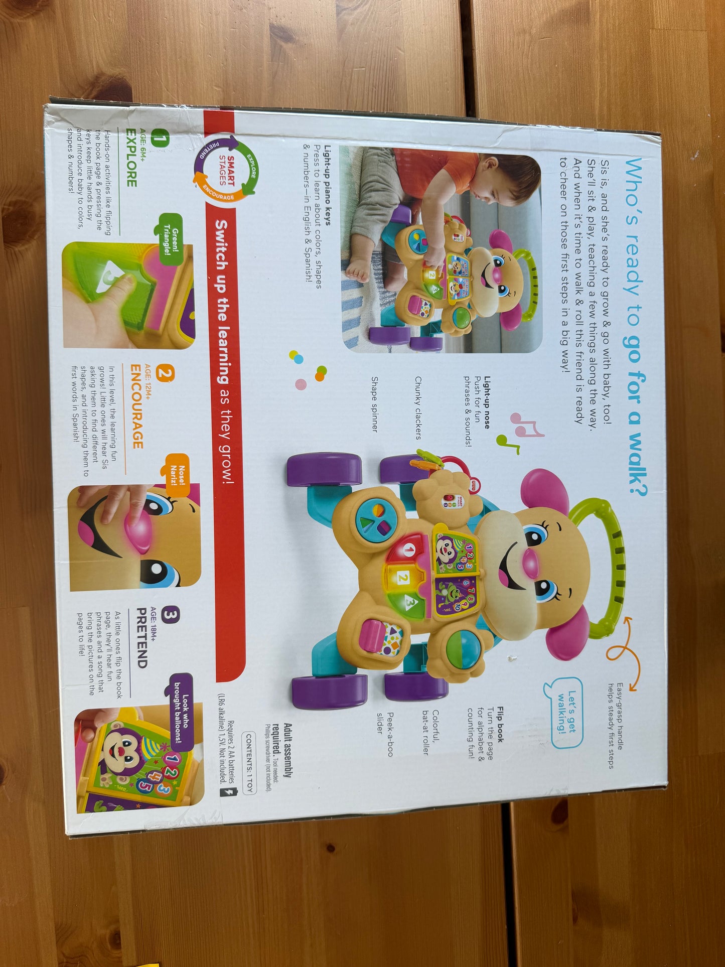 Seller #94 Brand New Fisher Price Walker Never Opened