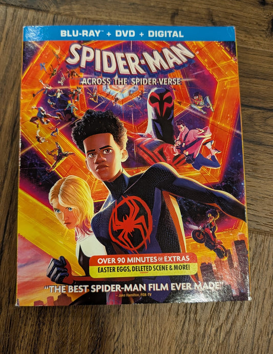 #3 Spider-Man Into the Spider-Verse blu-ray /DVD
