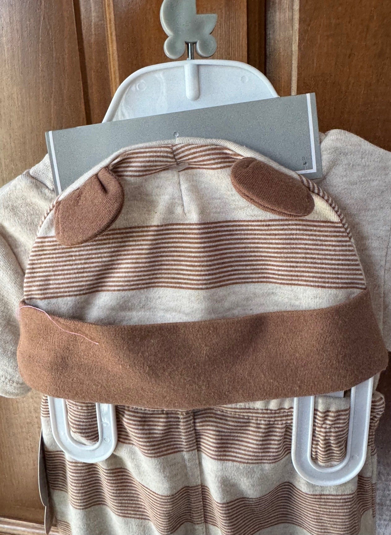Seller 126 - Baby Essentials 9 Month Boy Bear Outfit with Lovey - REDUCED