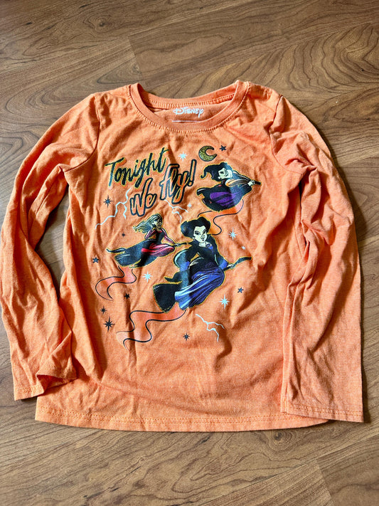 #48 Hocus Pocus Orange Halloween Shirt 5T
