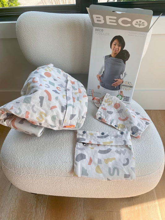 #222 Like New/Used Once Beco 100% Cotton Baby Toddler Carrier (Up to 60 Pounds!)