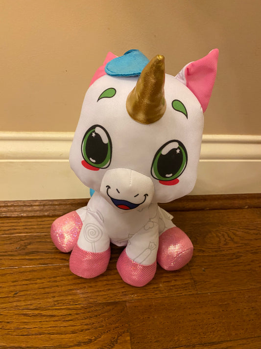 Seller # 142 Crayola Color Me Plush Unicorn Colorable Plush (2 of 2)