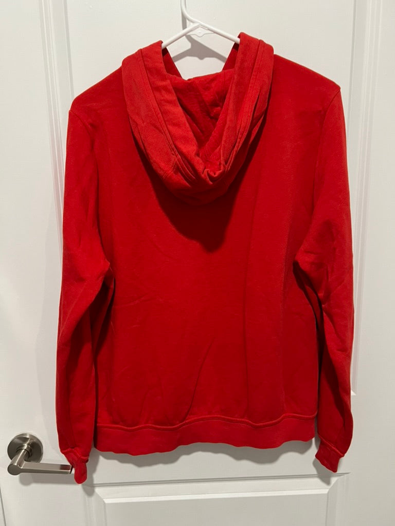 Seller #76 - Nike The Ohio State University Hoodie - Red w/ Logo - Size Large