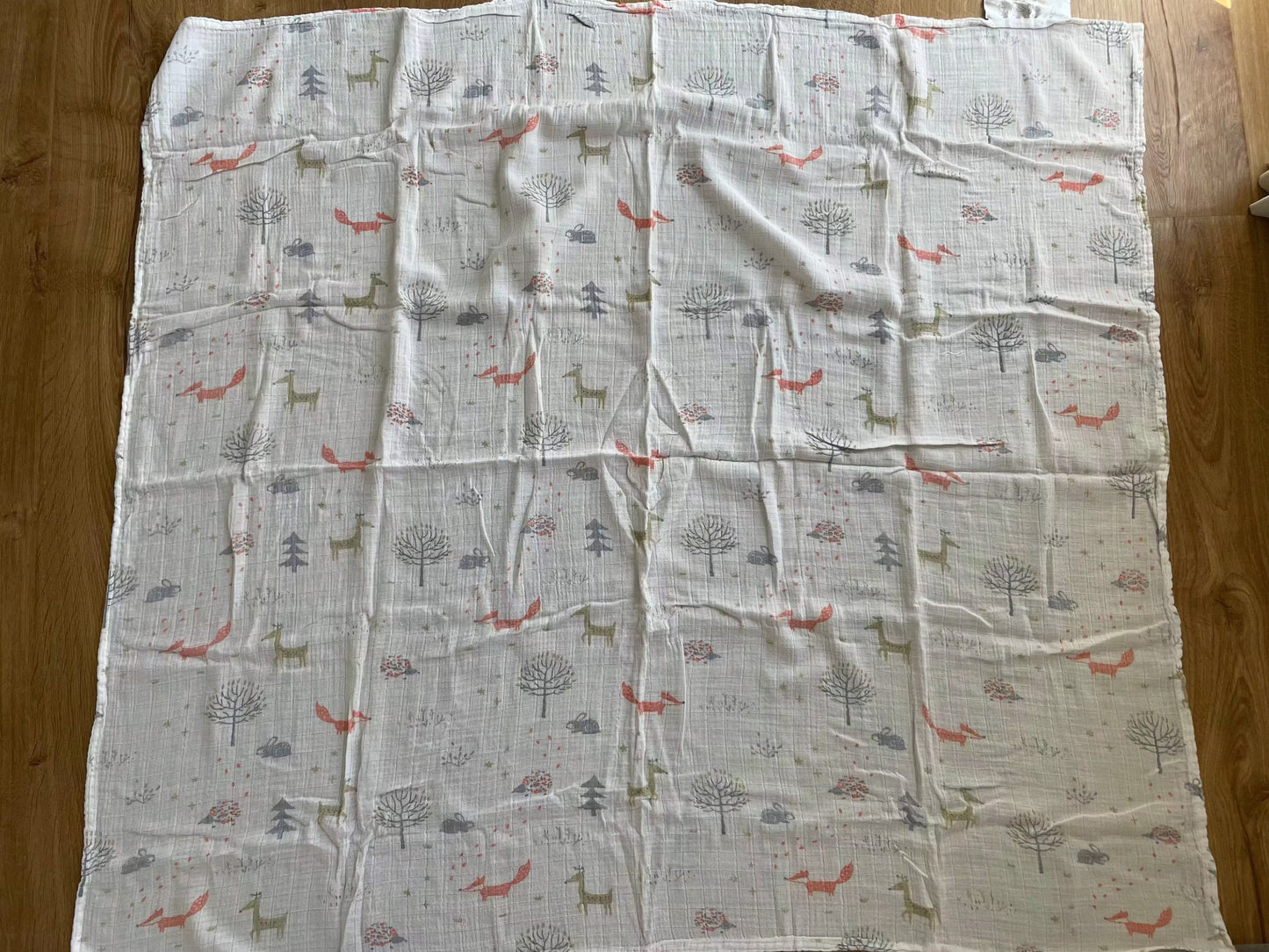 #6 - 4 Muslin Swaddle Cloths