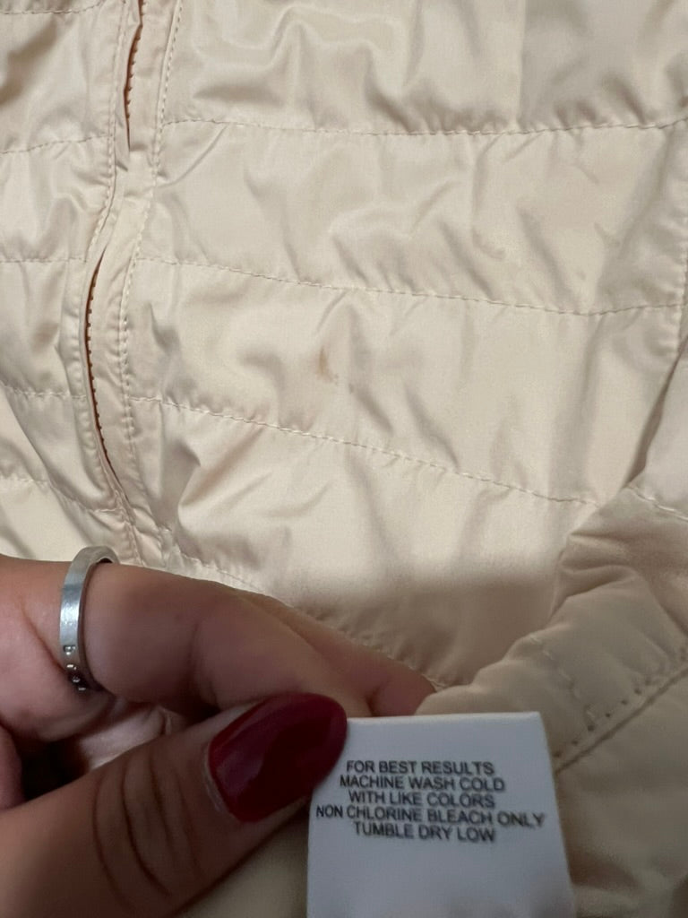 Seller #76 - Peter Millar Warmth Women's Reversible Vest Size Small Yellow/Plaid Golf Outdoor