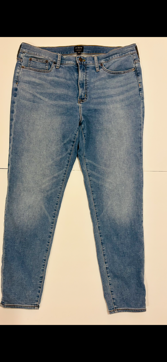 REDUCED J.Crew size 32 mid rise skinny jeans VGUC 45227