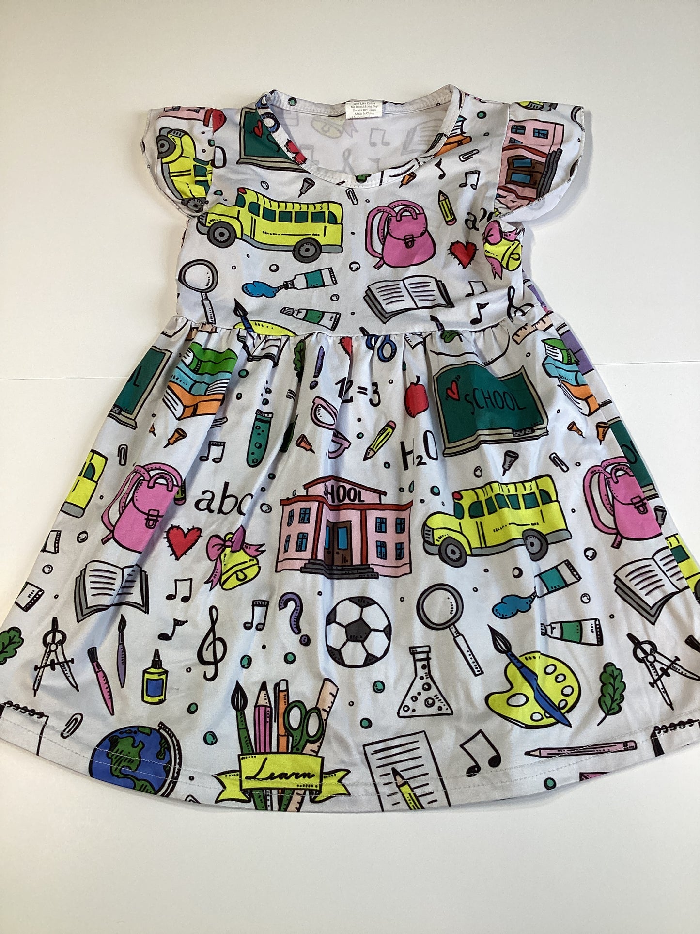 #129 3T boutique school dress