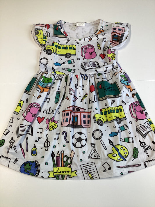 #129 3T boutique school dress