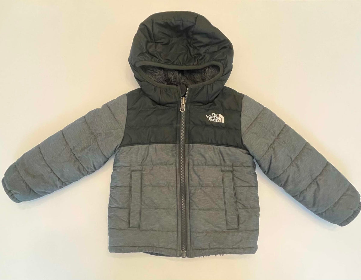 #54 - Boys 3T North Face Gray Winter Coat