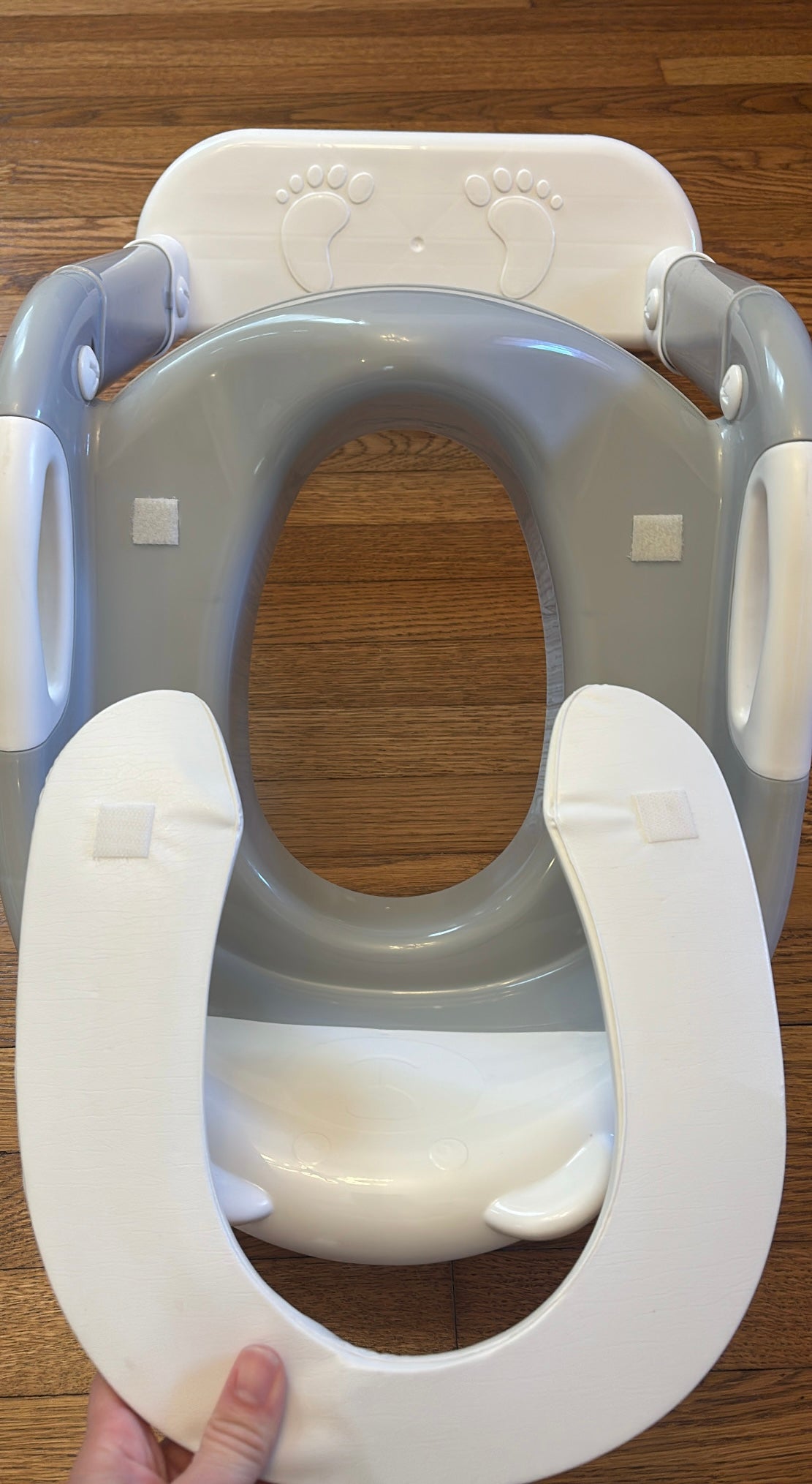 #4 Foldable Potty Chair With Adjustable Ladder Height