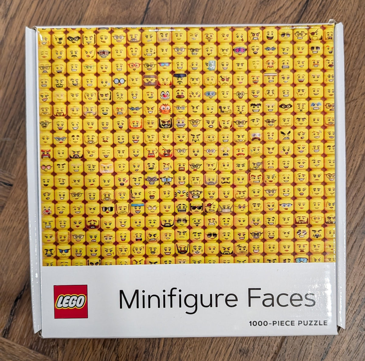 #3 Lego minifigure faces 1000 piece puzzle