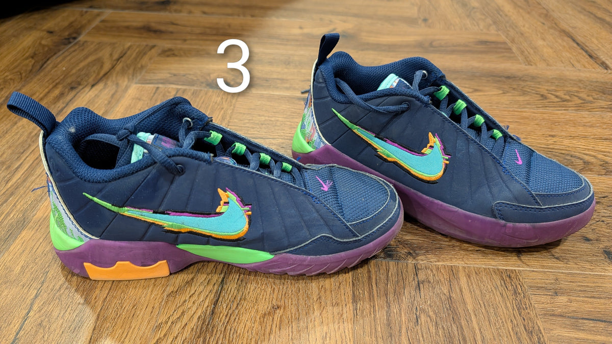 #3 Nike LeBron Witness IX basketball shoes, size 3