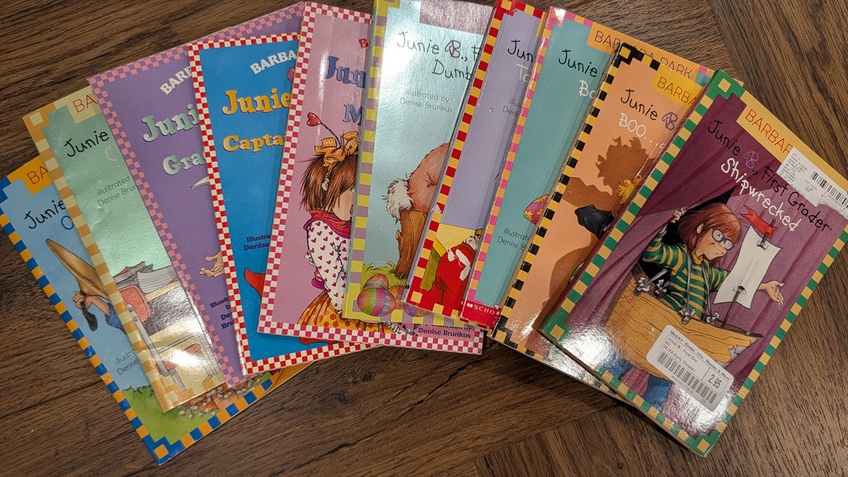 #3 Junie B Jones & Junie B Firstgrader books, set of 10