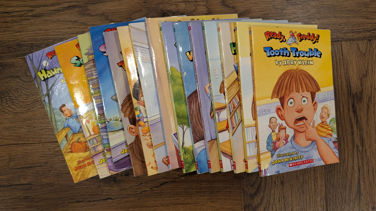 #3 Ready Freddy books, set of 15