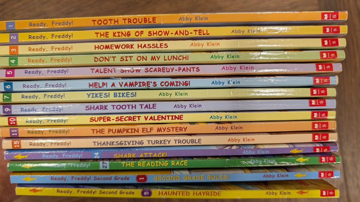 #3 Ready Freddy books, set of 15
